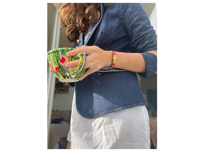 Médor Sehr schönes Hermès-Armband Rot - Ansicht 2