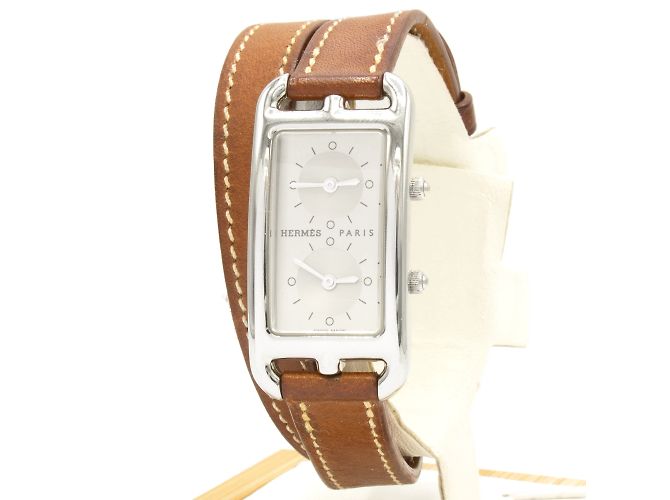 Hermès Relógio Hermes Cape Cod CC3.210. Prata - vista 2