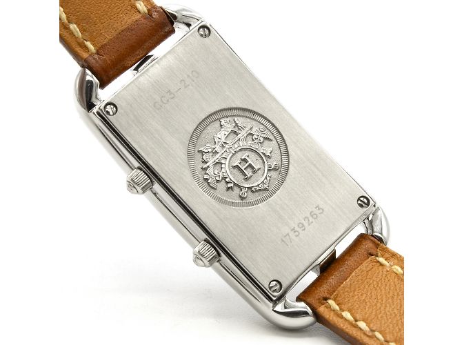 Hermès Relógio Hermes Cape Cod CC3.210. Prata - vista 7
