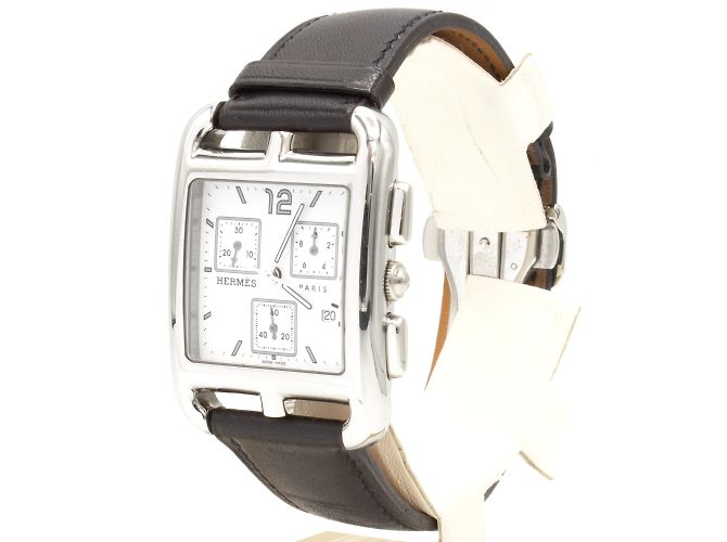 Orologio Hermès Cape Cod Chrono (CC1.910). Argento - vista 2