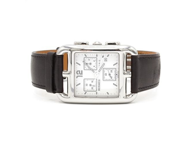 Orologio Hermès Cape Cod Chrono (CC1.910). Argento - vista 3