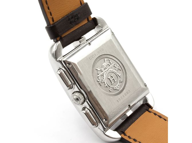 Orologio Hermès Cape Cod Chrono (CC1.910). Argento - vista 5