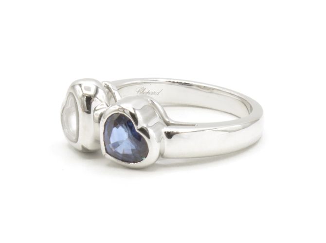 Anello Happy Diamonds di Chopard. Argento - vista 2