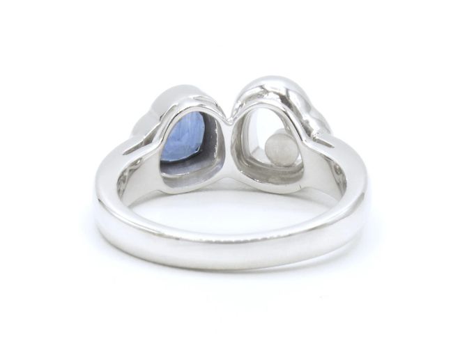 Anello Happy Diamonds di Chopard. Argento - vista 3