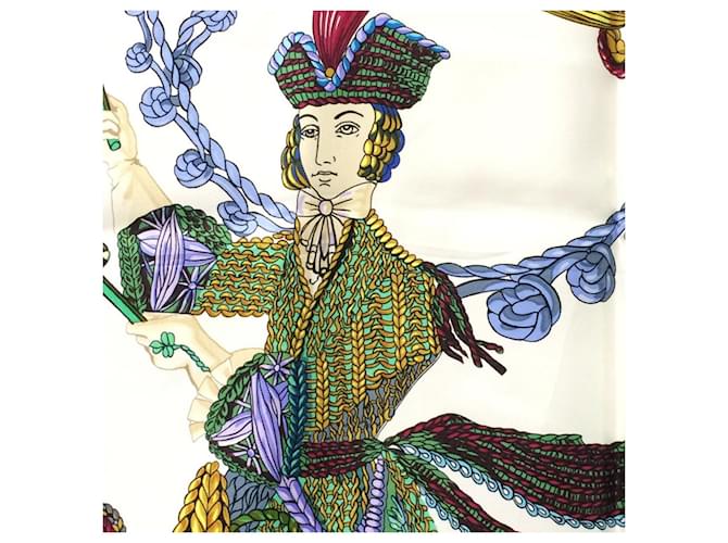 Bellissimo foulard Hermès. Rosso - vista 2