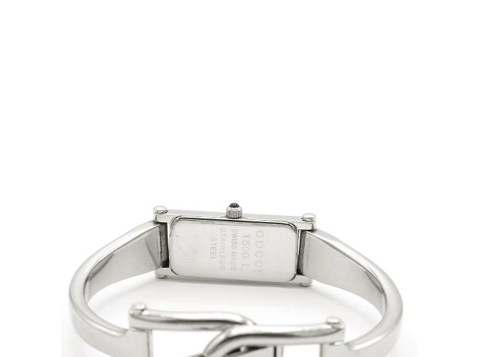 Sehr schöne Gucci-Uhr, Modell 1500L. Silber - Ansicht 4