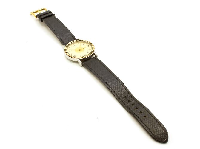 Reloj Sellier de Hermès. Dorado - vista 4