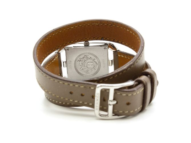 Reloj de dama Hermès "Cape Cod" modelo CC1.210 Plata - vista 4