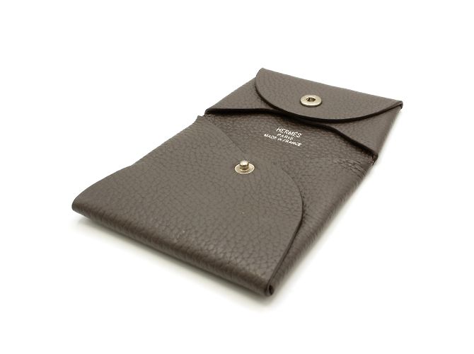 Muy bonito pequeño bolso Hermès Castaño - vista 3