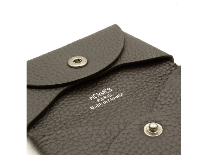 Muy bonito pequeño bolso Hermès Castaño - vista 5