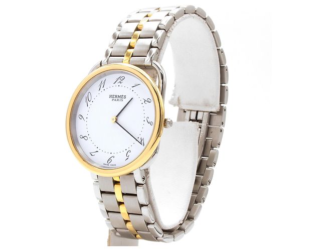 Hermès Reloj de dama Hermes Arceau (AR4.720). Plata - vista 4