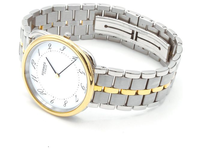 Hermès Reloj de dama Hermes Arceau (AR4.720). Plata - vista 5