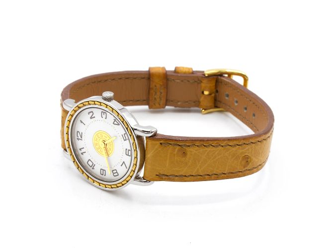 Relógio Sellier da Hermès. Prata - vista 2