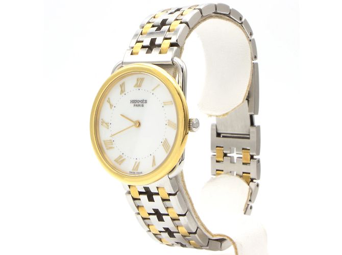 "Arceau" Uhr von Hermès. Golden - Ansicht 2