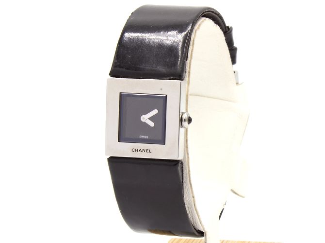 Reloj de dama "MATELASSÉE" de Chanel. Negro - vista 2