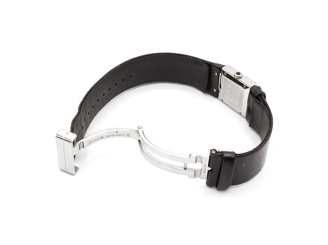 Reloj de dama "MATELASSÉE" de Chanel. Negro - vista 6