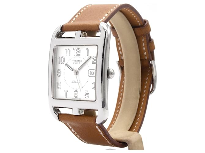 Hermès Cape Cod Uhr. Silber - Ansicht 2