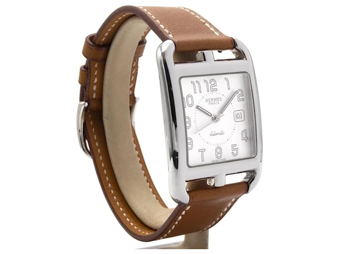 Hermès Cape Cod Uhr. Silber - Ansicht 3