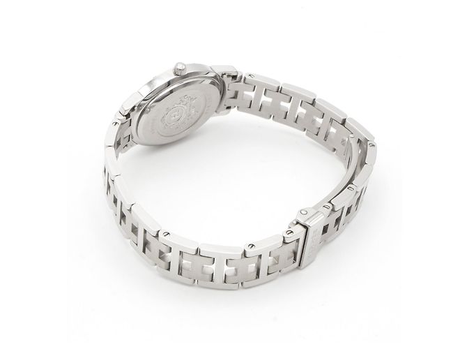 Orologio ovale Clipper di Hermès. Argento - vista 4