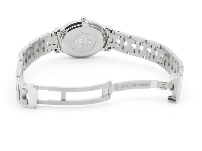 Orologio ovale Clipper di Hermès. Argento - vista 5