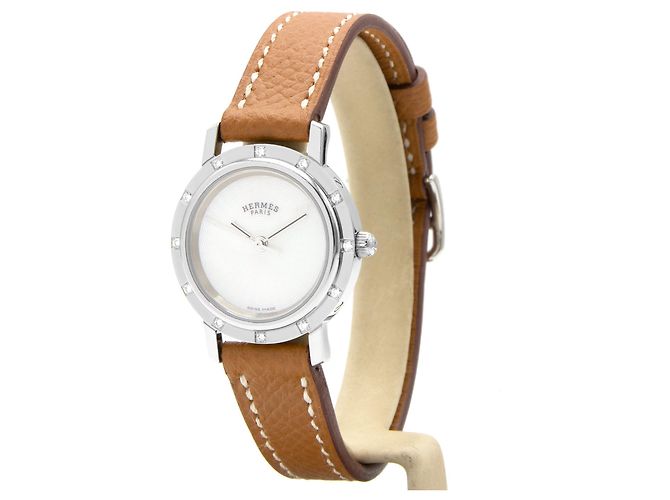 Hermès Reloj de mujer Hermes Clipper, modelo CL4.230 en acero. Plata - vista 2