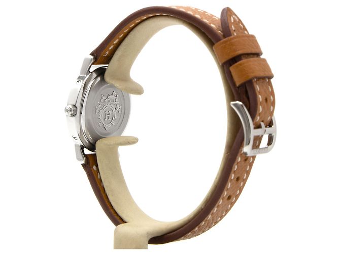 Hermès Reloj de mujer Hermes Clipper, modelo CL4.230 en acero. Plata - vista 3