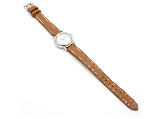 Hermès Reloj de mujer Hermes Clipper, modelo CL4.230 en acero. Plata - vista 5