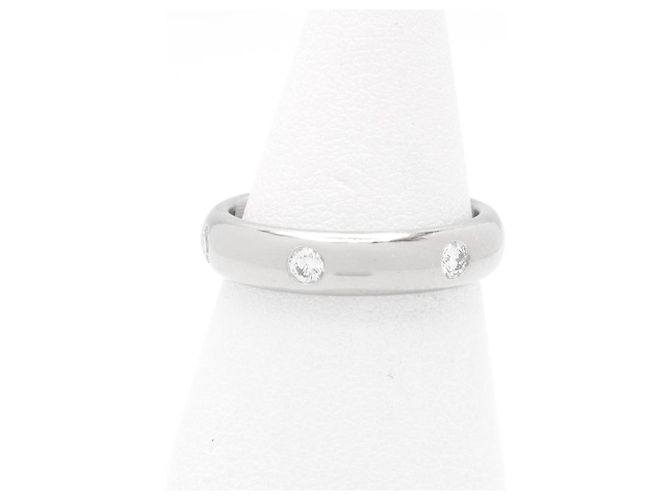 Anello Cartier Stella in oro bianco e diamanti misura 48 Argento - vista 2