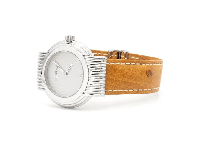 Boucheron Reflet-Solis Uhr aus Edelstahl Silber - Ansicht 4