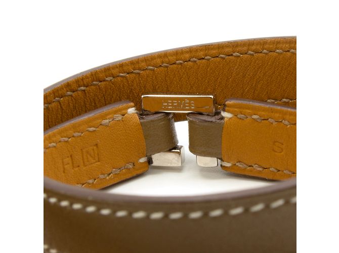 Médor Bracciale a doppio giro Hermès Rivale; Argento - vista 5