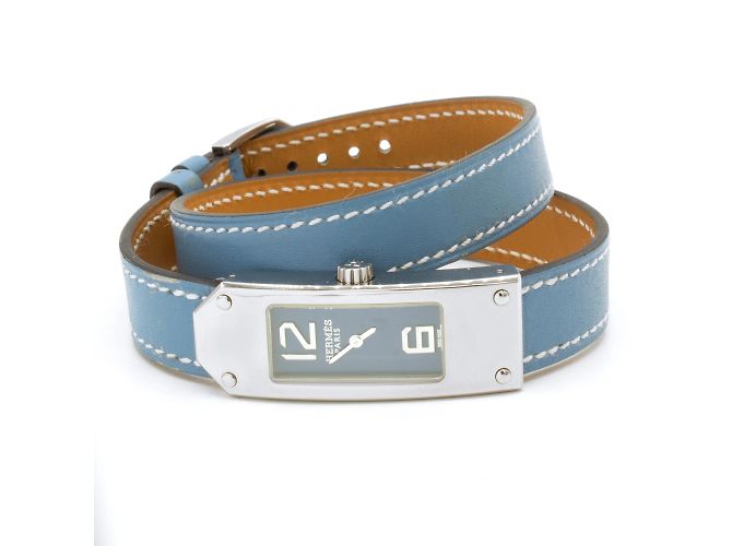 Orologio Hermès modello Kelly II Blu - vista 3