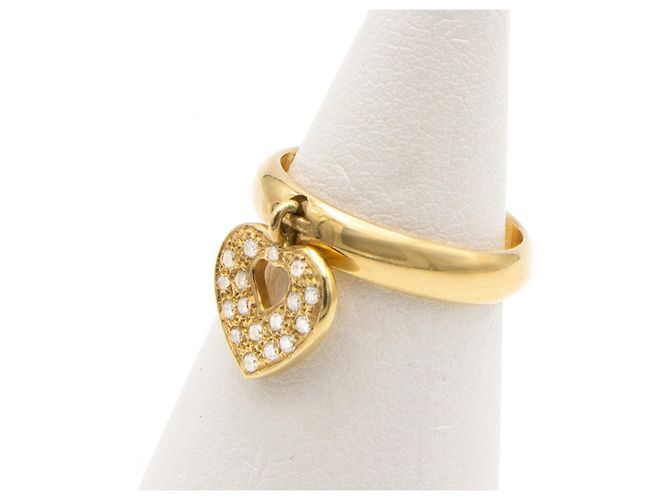 Poiray Ring "Coeur Secret". Golden - Ansicht 3