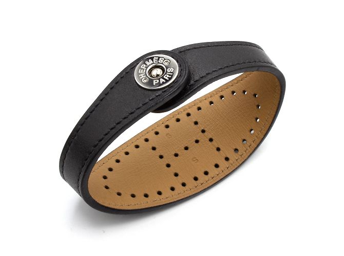 Bracciale Evelyne di Hermès. Nero - vista 2