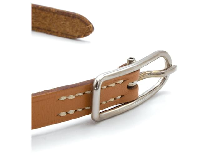 Pulsera Hermès "Hapi 1". Castaño - vista 2