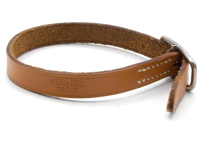 Pulsera Hermès "Hapi 1". Castaño - vista 3