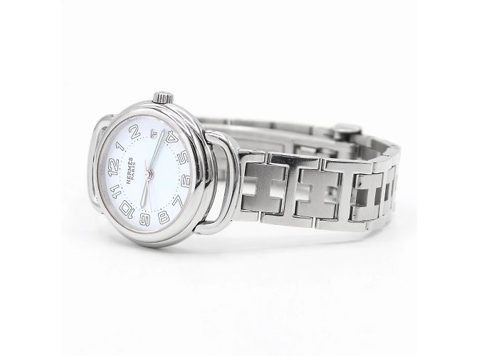 Reloj Hermès Pullman (modelo PU2.210). Plata - vista 4