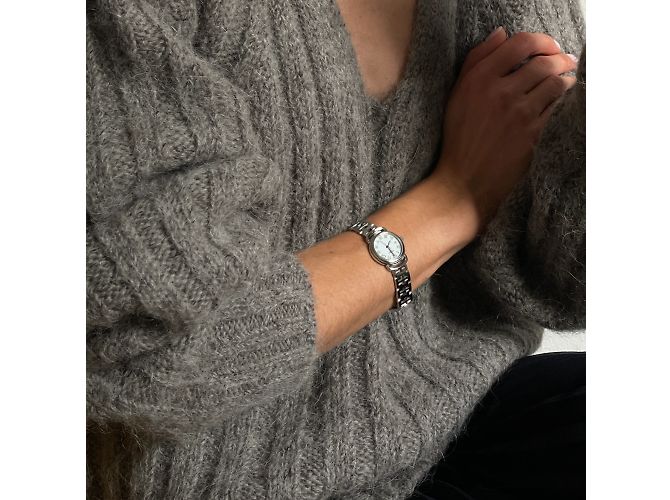 Reloj Hermès Pullman (modelo PU2.210). Plata - vista 6