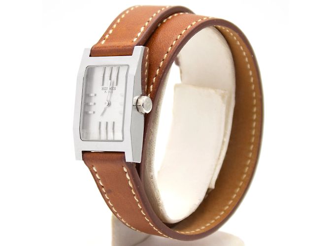 Reloj de pulsera Hermès Tandem en acero Plata - vista 2