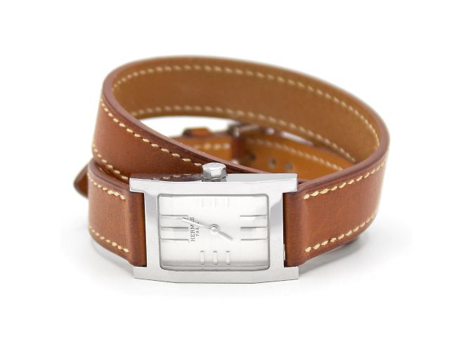 Reloj de pulsera Hermès Tandem en acero Plata - vista 3
