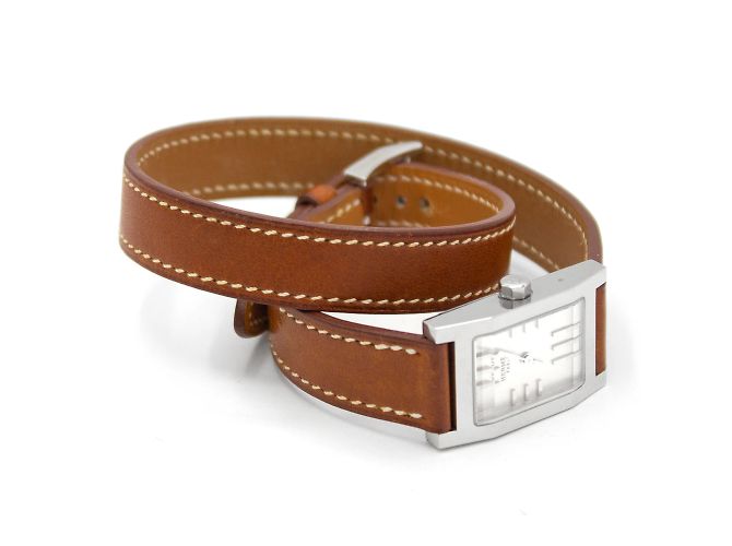 Reloj de pulsera Hermès Tandem en acero Plata - vista 4