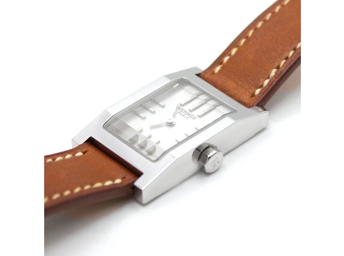 Reloj de pulsera Hermès Tandem en acero Plata - vista 6