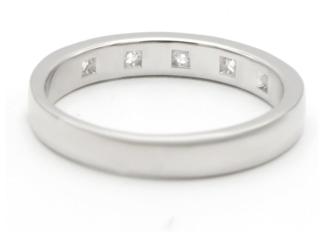Anello Bulgari MarryMe in platino e diamanti taglia 50 Argento - vista 2