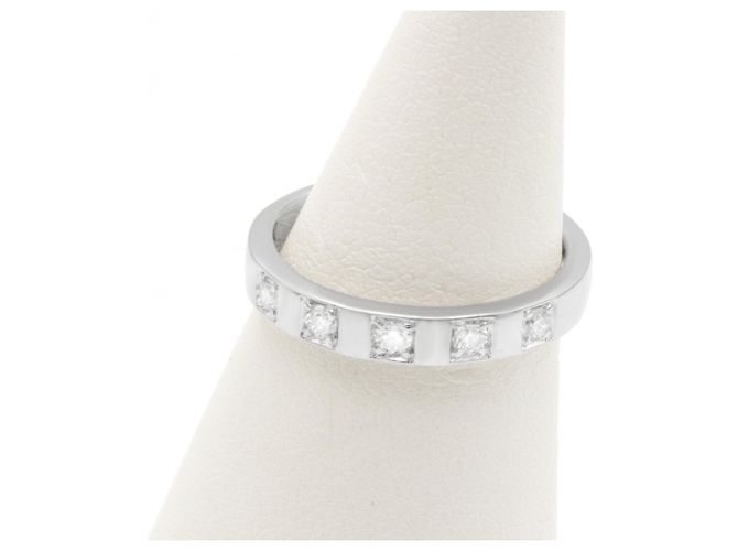 Anello Bulgari MarryMe in platino e diamanti taglia 50 Argento - vista 5