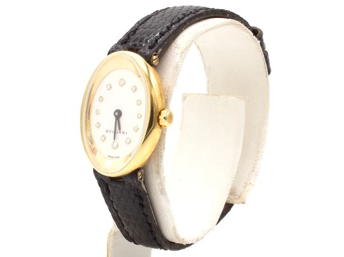 Bulgari Oval Uhr, Modell OV27G Golden - Ansicht 2