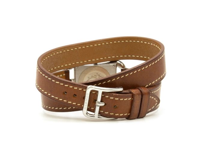Damenarmbanduhr Hermès "Cape Cod" Modell CC1.210 Silber - Ansicht 4