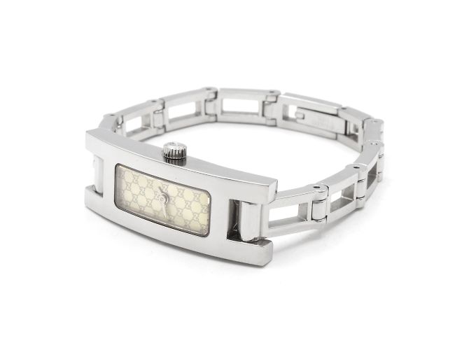 Gucci-Uhr, Modell 3900L. Silber - Ansicht 2