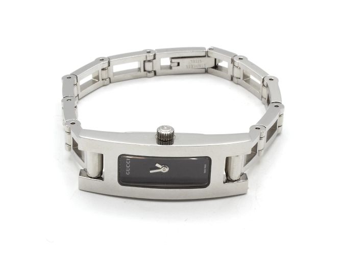 Gucci-Uhr, Modell 3900L. Silber - Ansicht 2