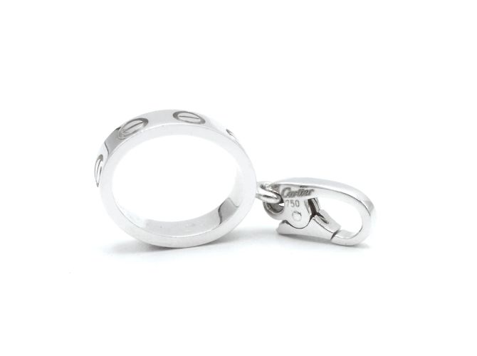 Superbo pendente/charme di Cartier. Argento - vista 2