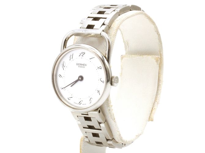Reloj Hermès Arceau de acero 25 mm Plata - vista 2