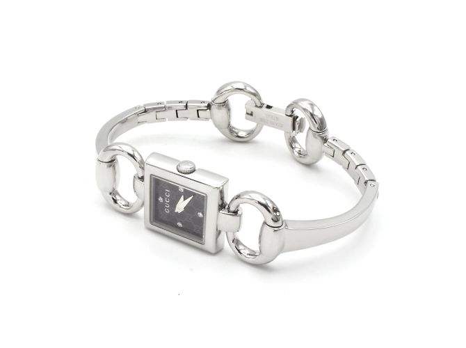Sehr schöne Gucci-Uhr Modell 120 SST Silber - Ansicht 3